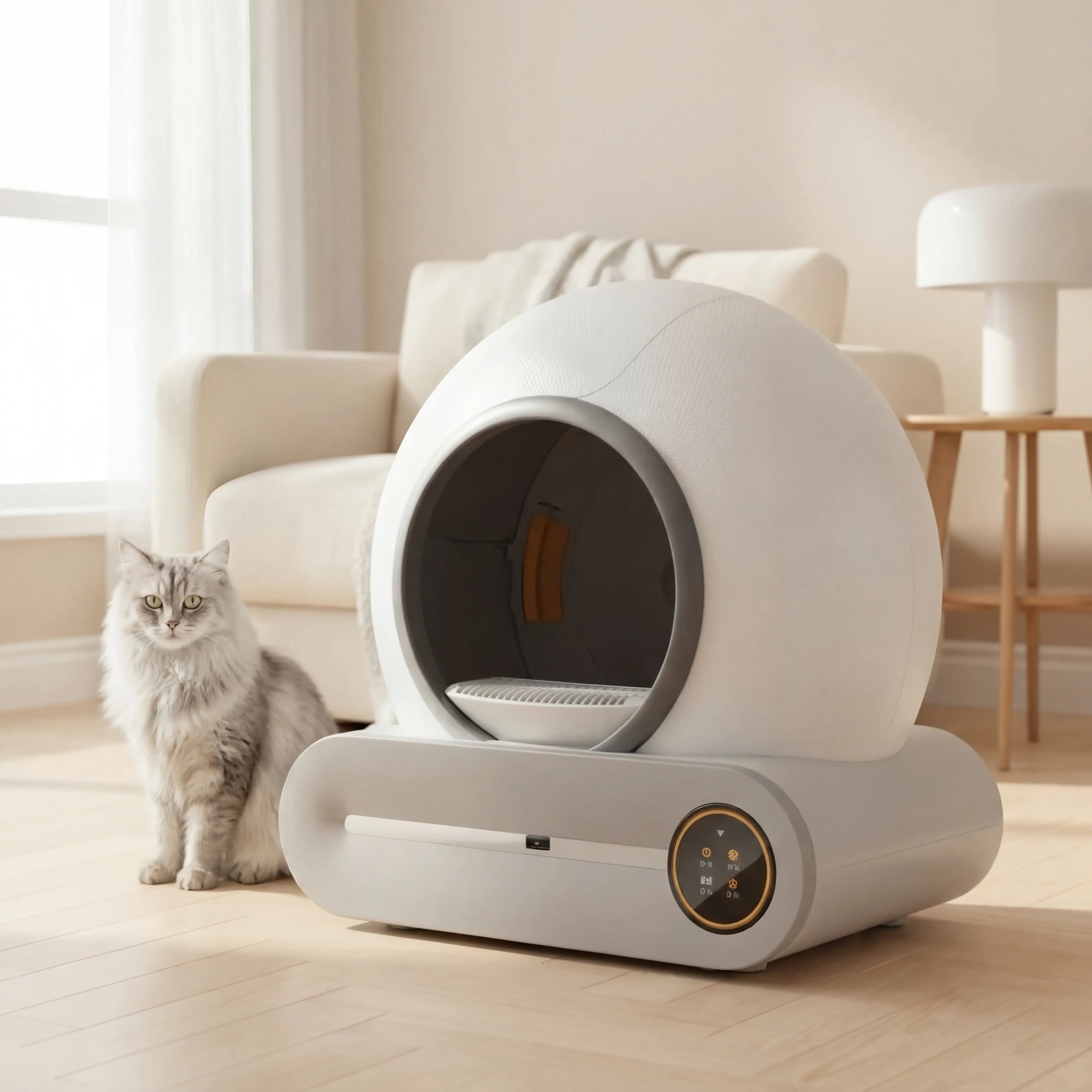 Litière Automatique Connectée Petora